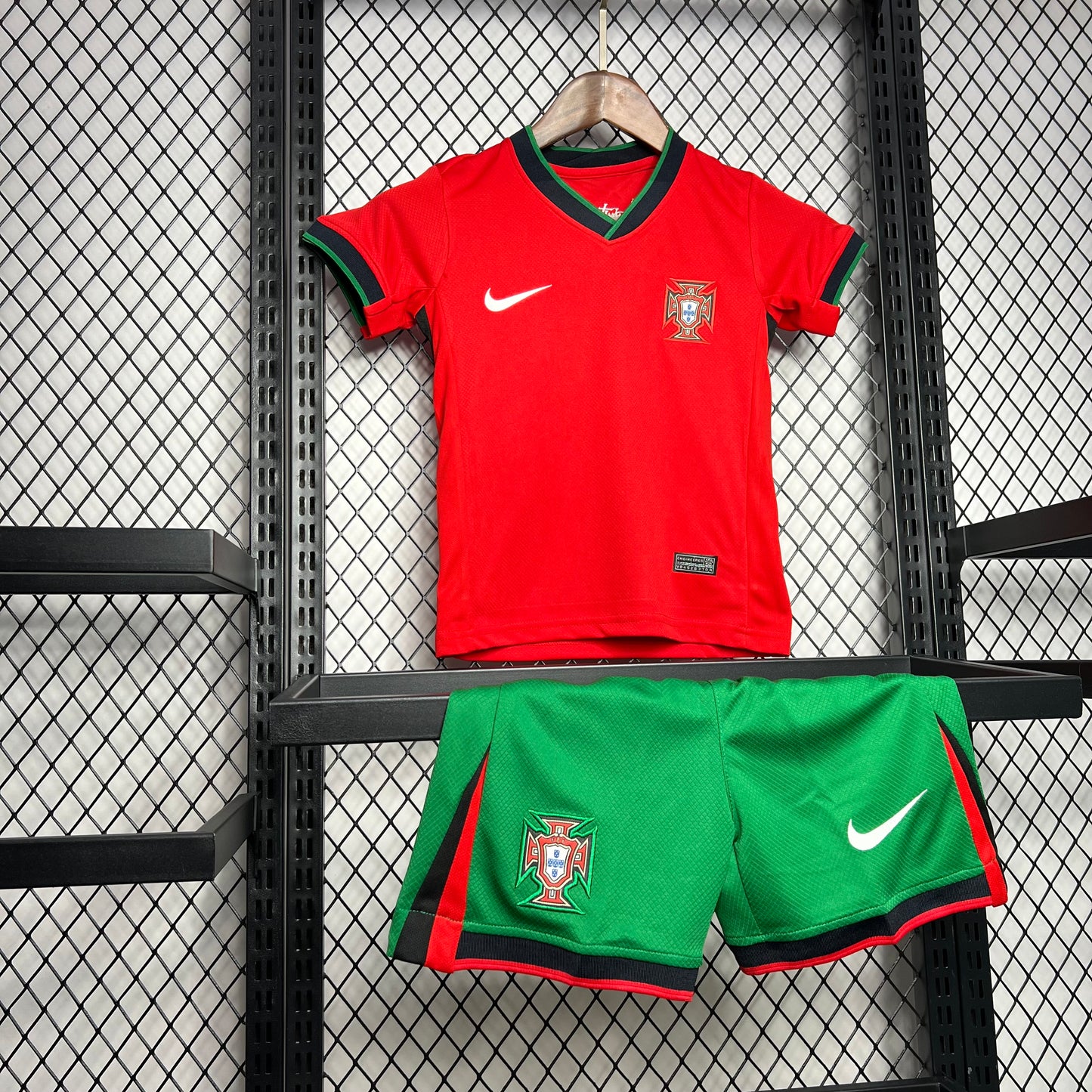 Portugal 2024/25 Euro Home Kids Kit