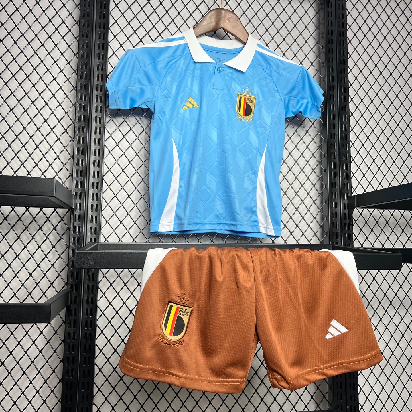 Belgium 2024/25 Euro Away Kids Kit