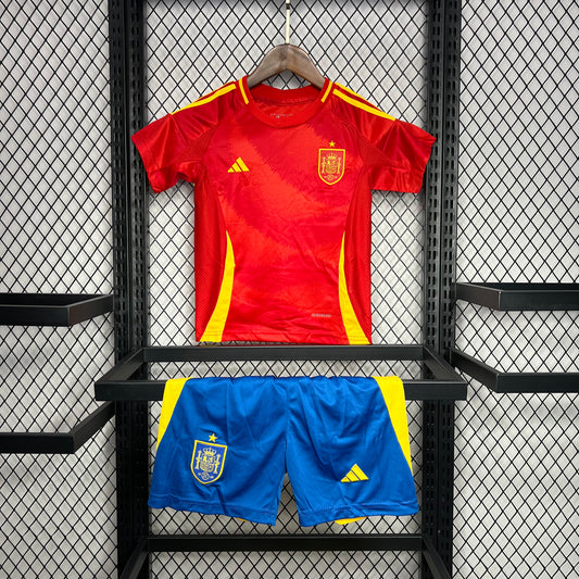 Spain 2024/25 Euro Home Kids Kit