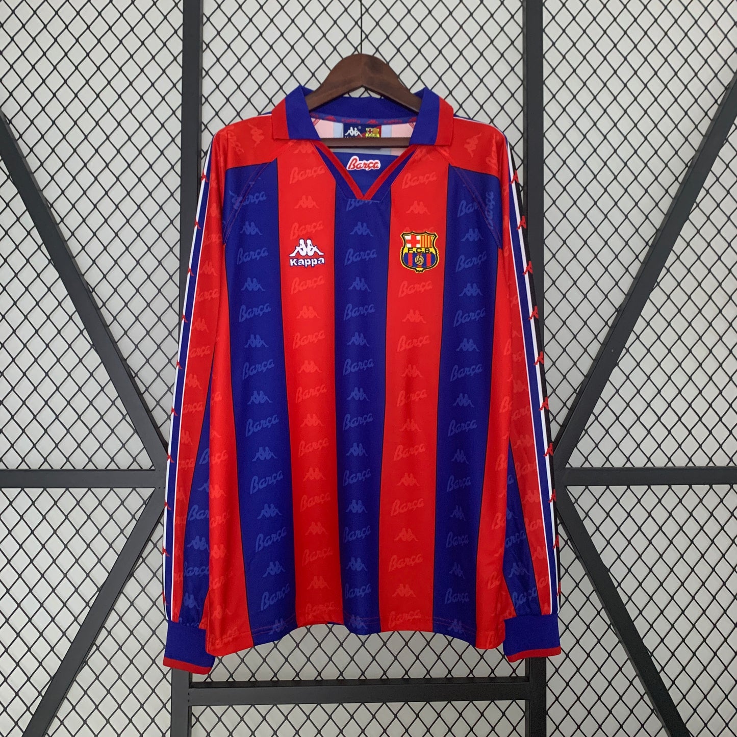Retro long sleeve Barcelona 96/97 home