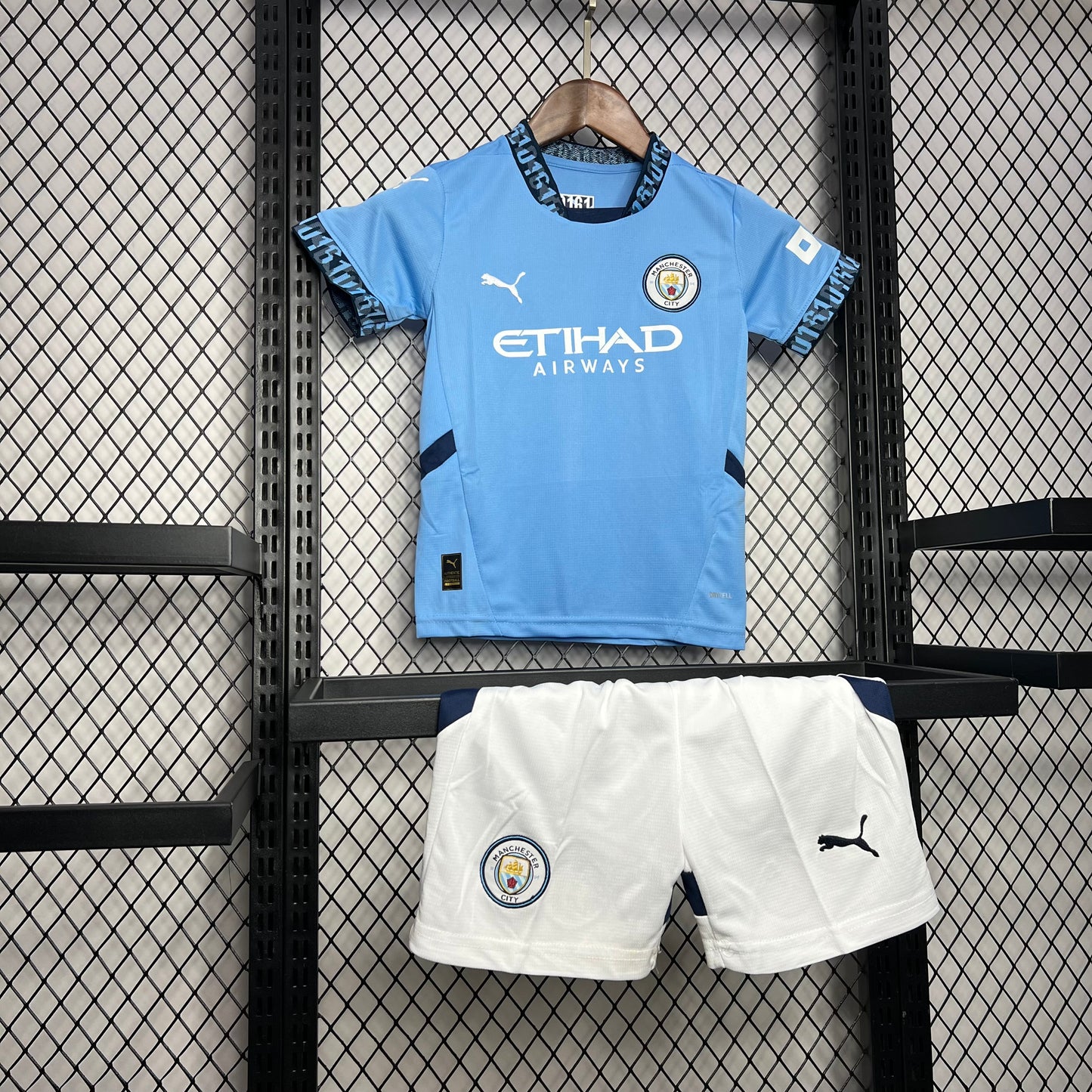 Manchester City 2024/25 Home Kids Kit