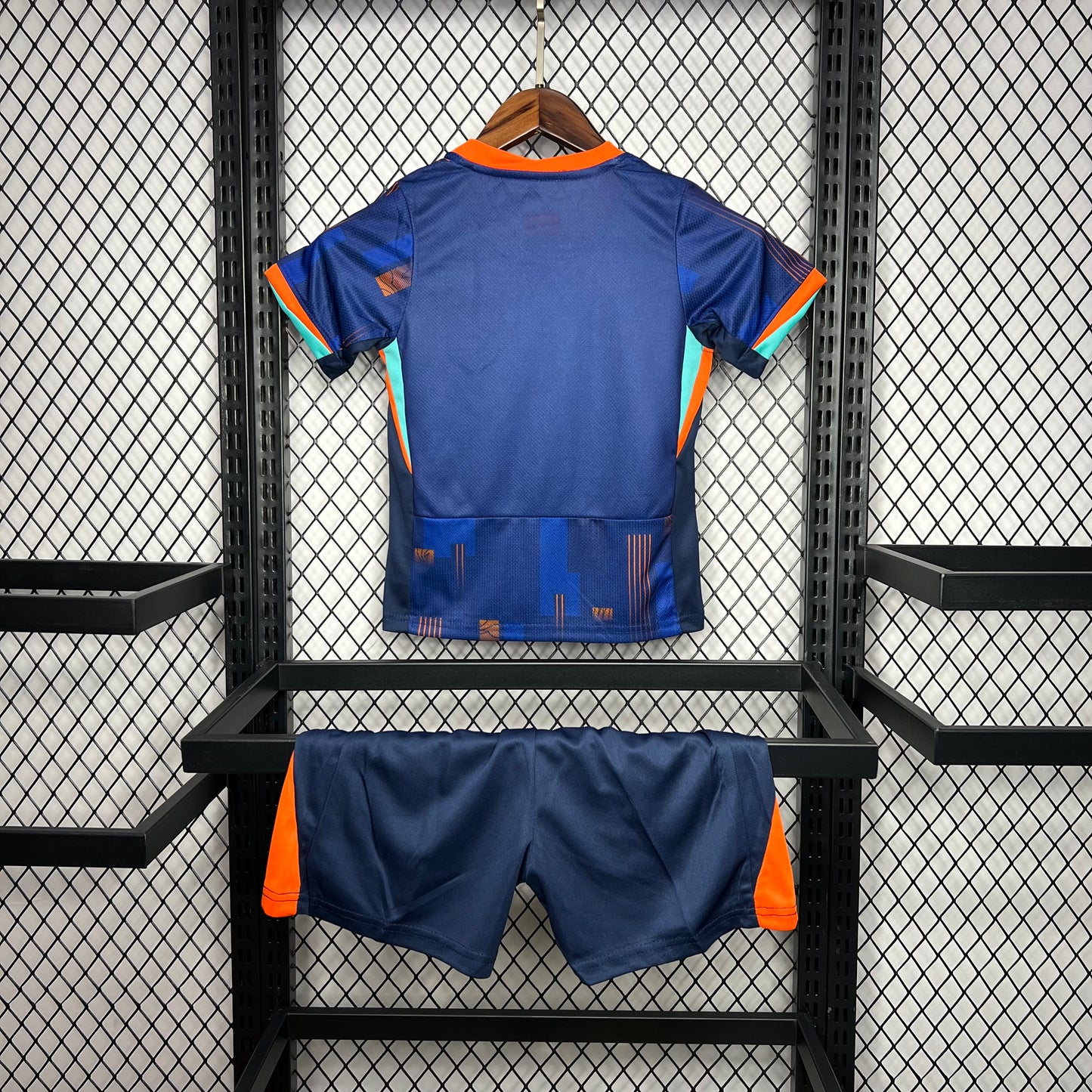 Netherlands 2024/25 Euro Away Kids Kit