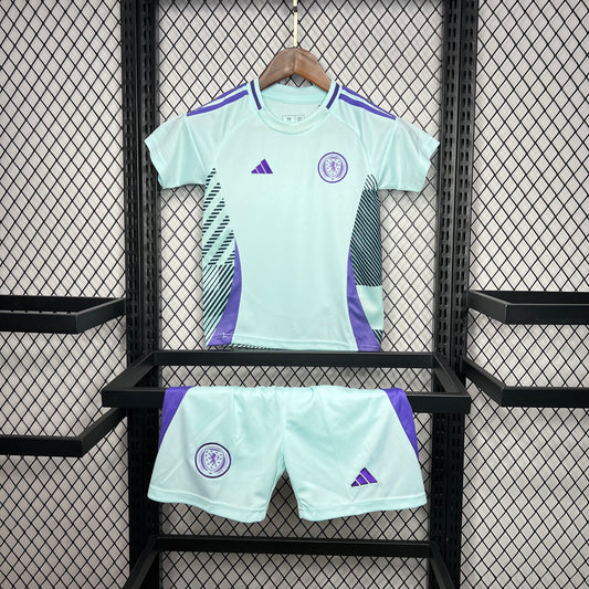 Scotland 2024/25 Euro Away Kids Kit