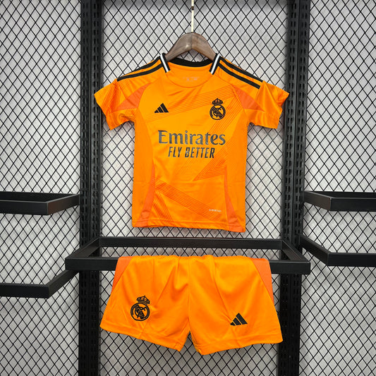 Real Madrid 2024/25 Away Kids Kit
