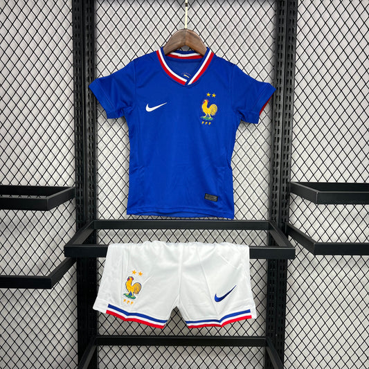 France 2024/25 Euro Home Kids Kit