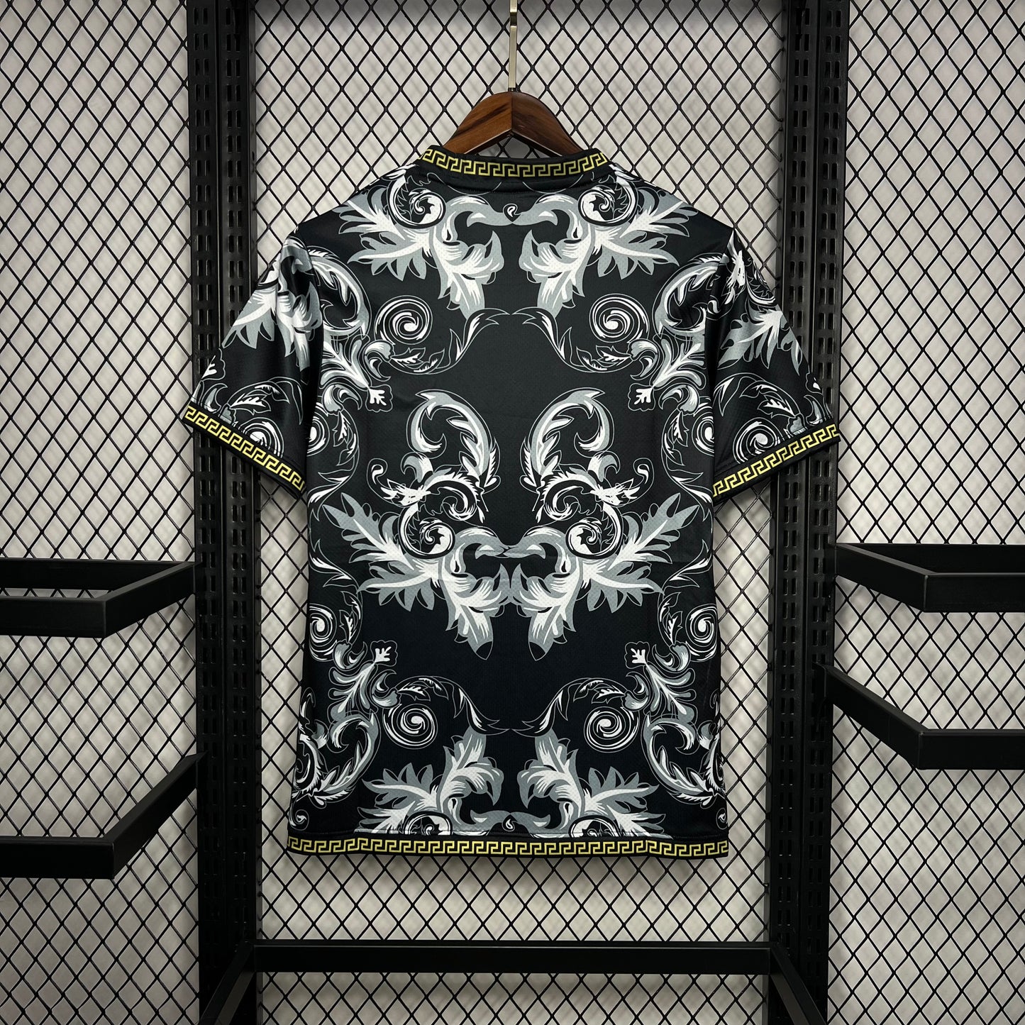 Italy 2023/24 Versace Co-Branded Edition Jersey Black