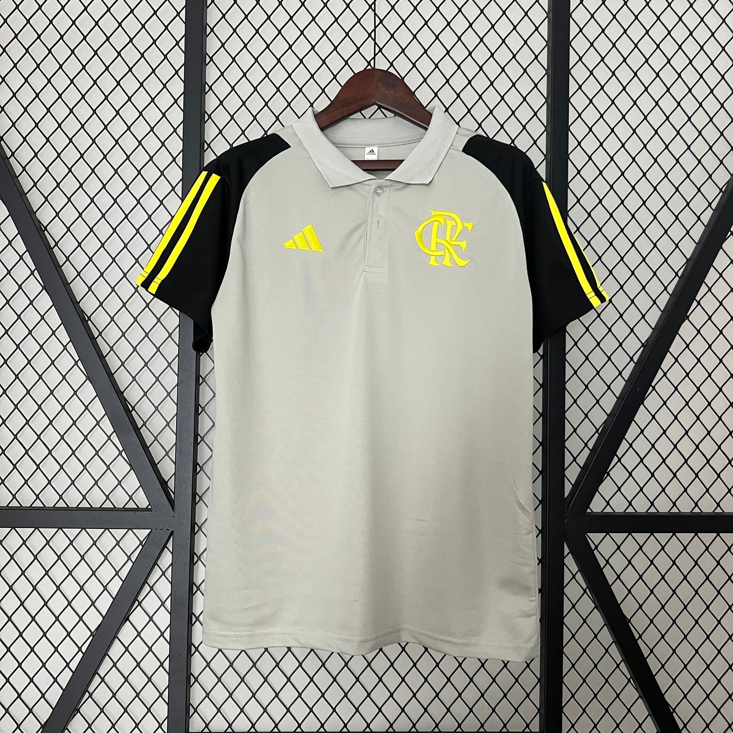 24/25 polo Flamengo Training Gray