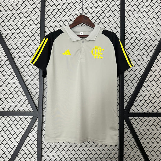 24/25 polo Flamengo Training Gray