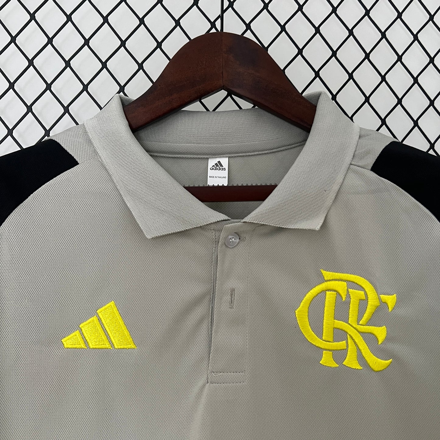 24/25 polo Flamengo Training Gray