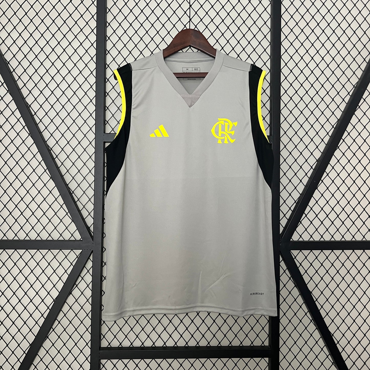 24/25 Vest Flamengo Training Wear Gray