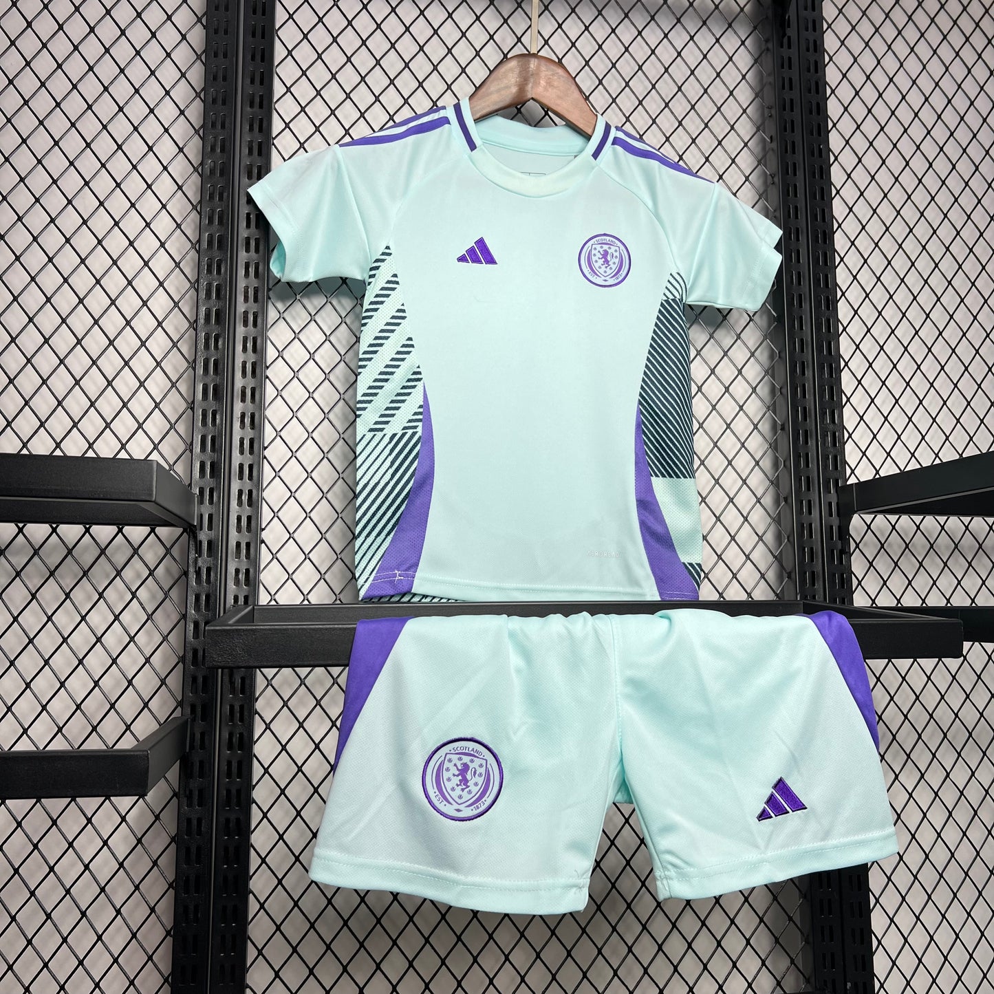 Scotland 2024/25 Euro Away Kids Kit