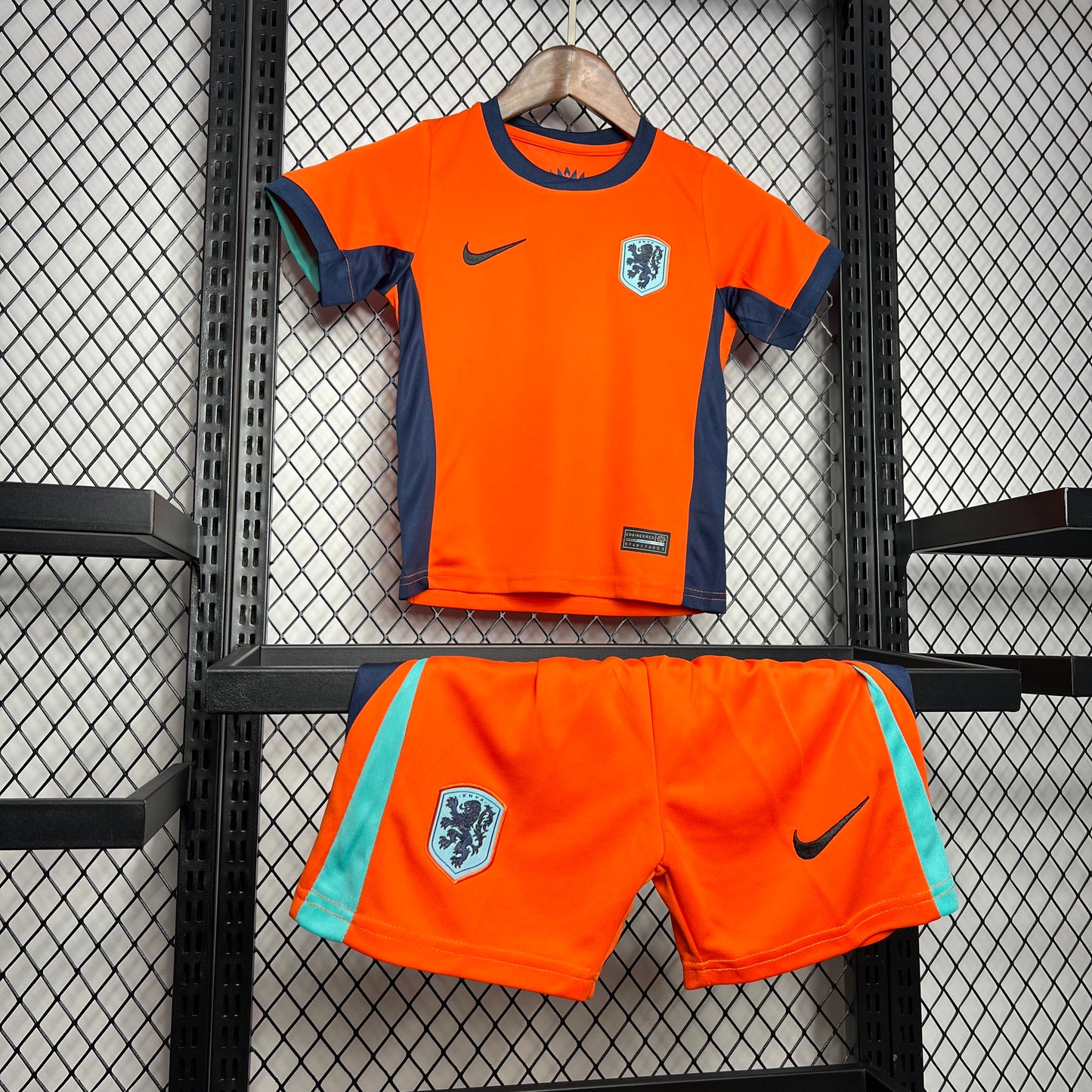 Netherlands 2024/25 Euro Home Kids Kit