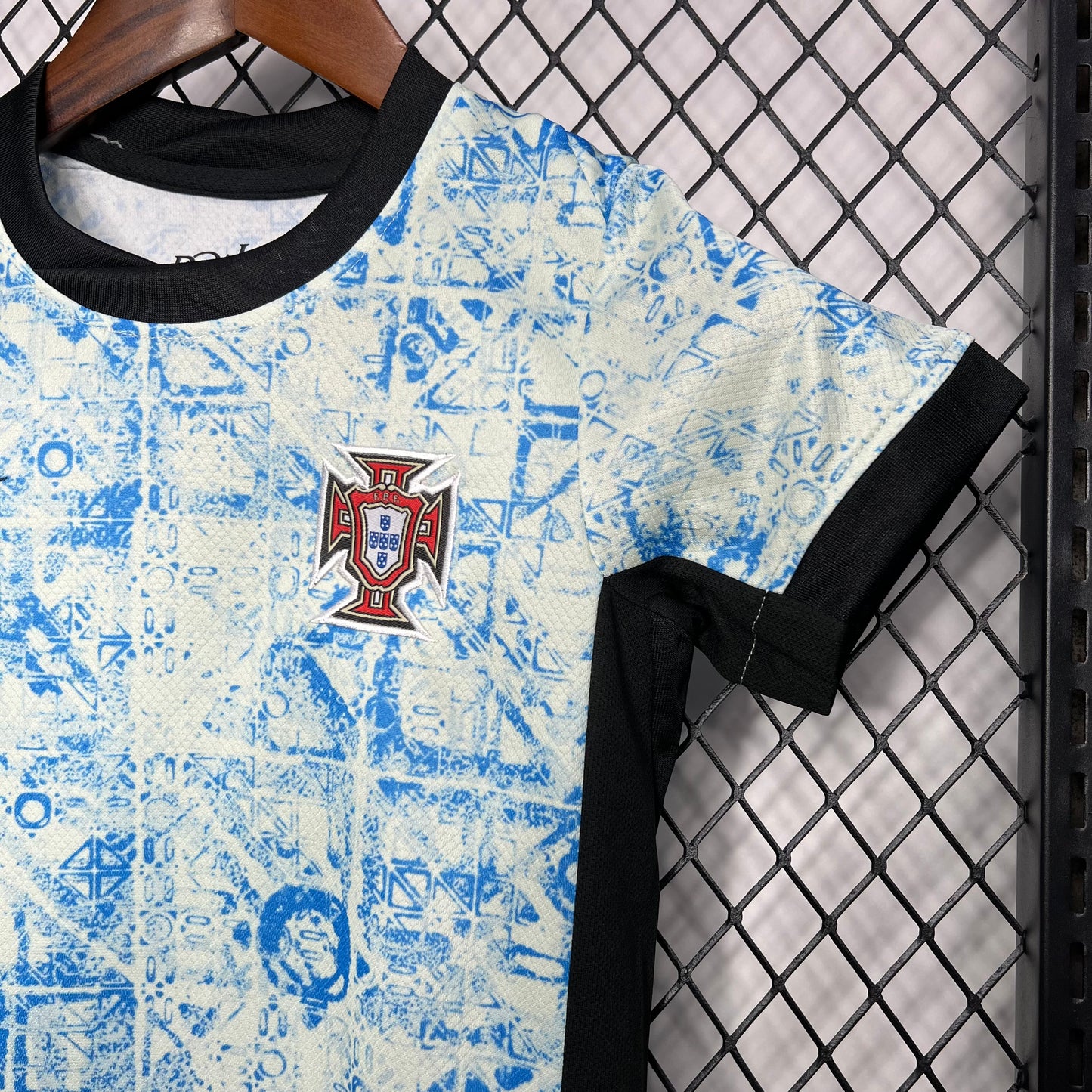 Portugal 2024/25 Euro Away Kids Kit