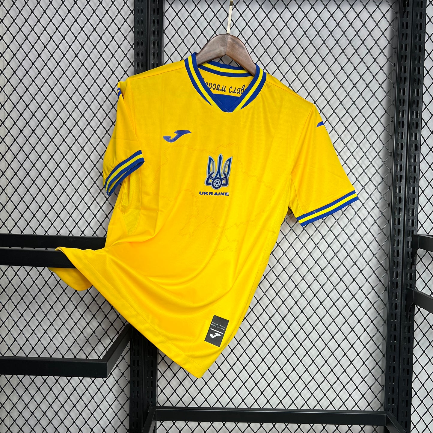 Ukraine 2024/25 Euro Home Jersey