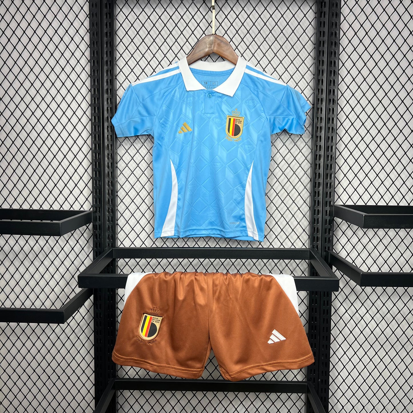Belgium 2024/25 Euro Away Kids Kit