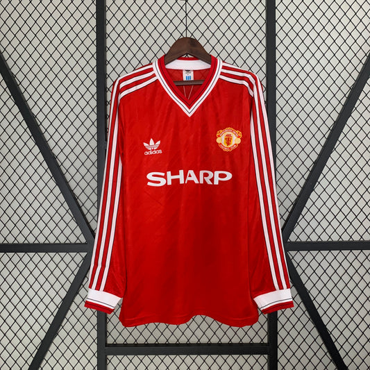 Retro long sleeve Manchester United 86/88 home