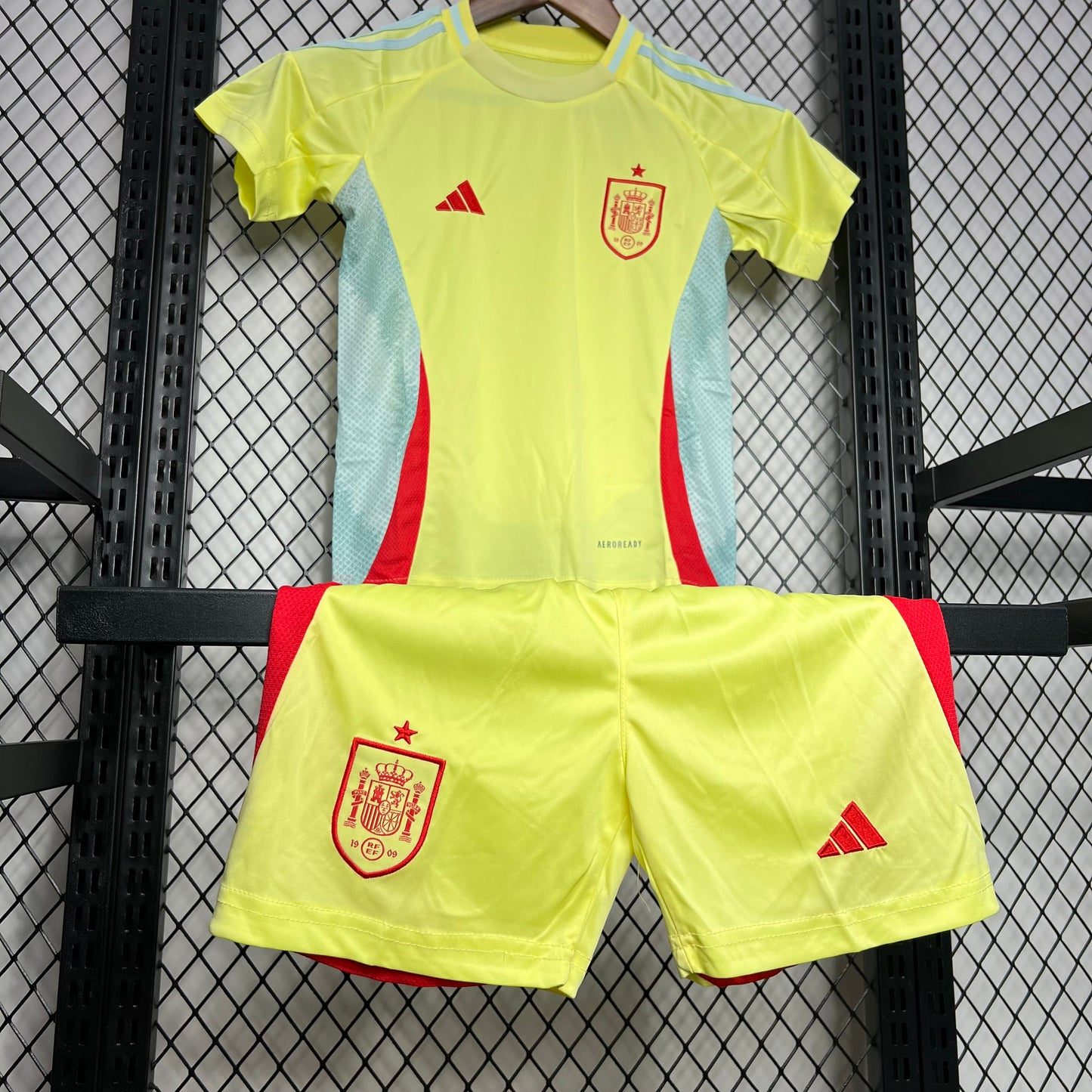Spain 2024/25 Euro Away Kids Kit