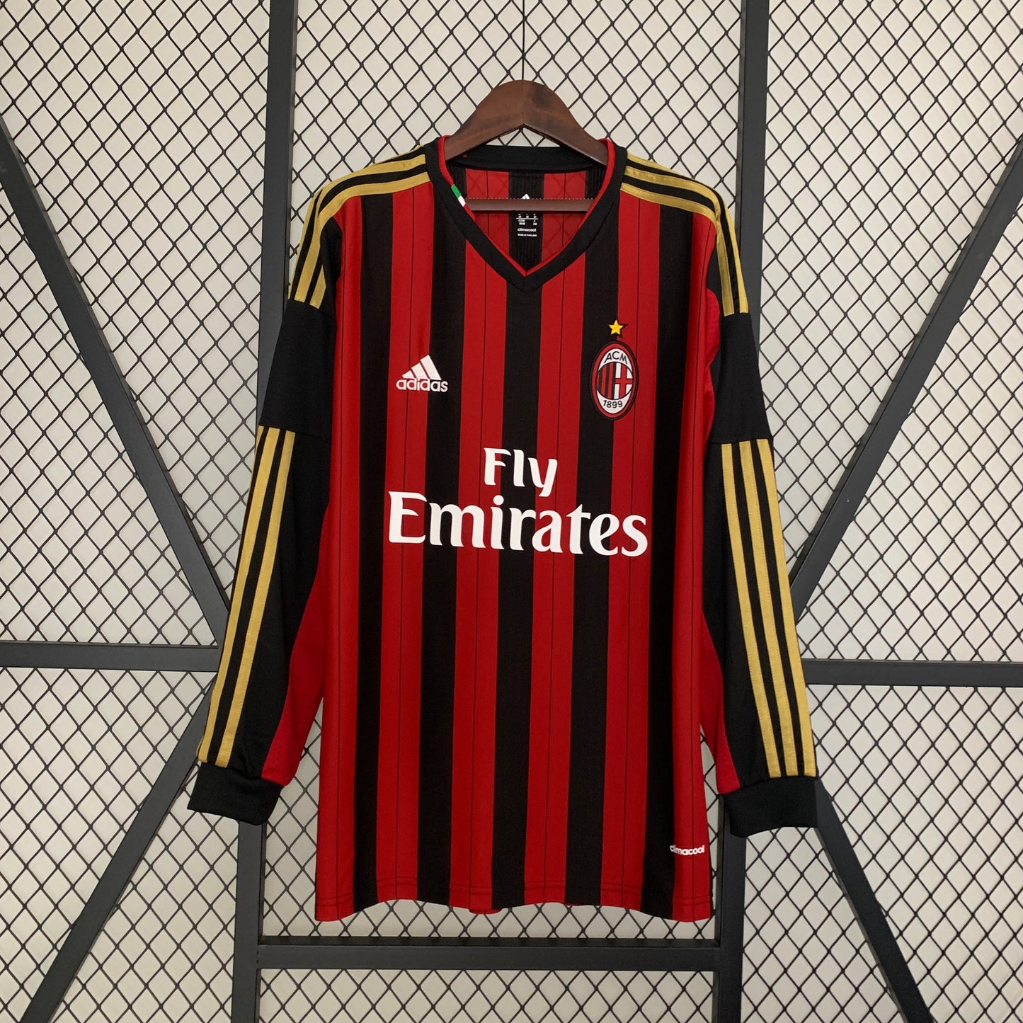 Retro long sleeve AC Milan 13/14 home