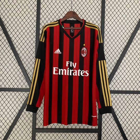 Retro long sleeve AC Milan 13/14 home