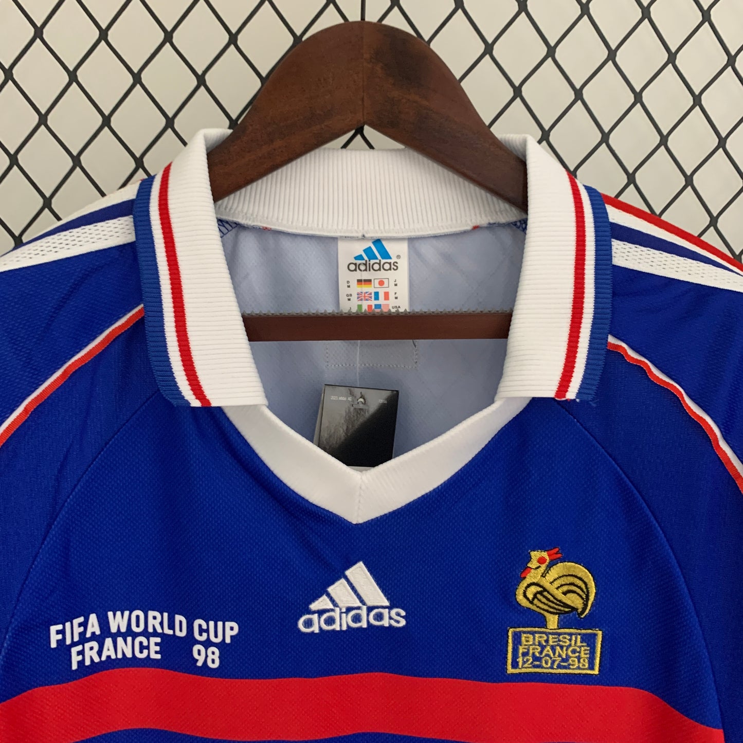 Retro long sleeve France 1998 Home