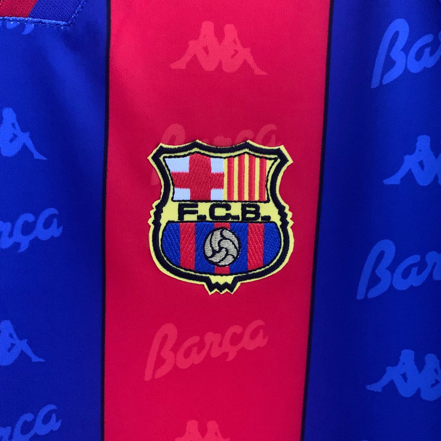 Retro long sleeve Barcelona 96/97 home