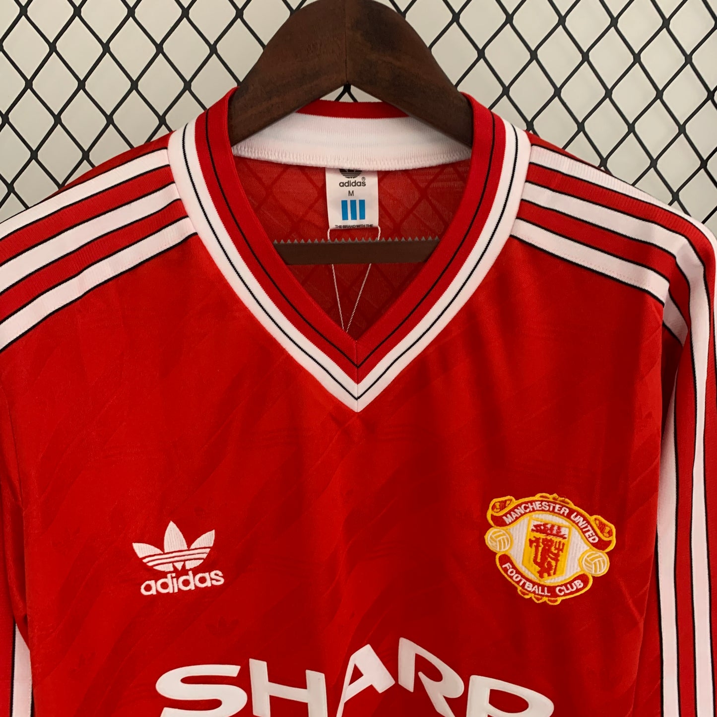Retro long sleeve Manchester United 86/88 home