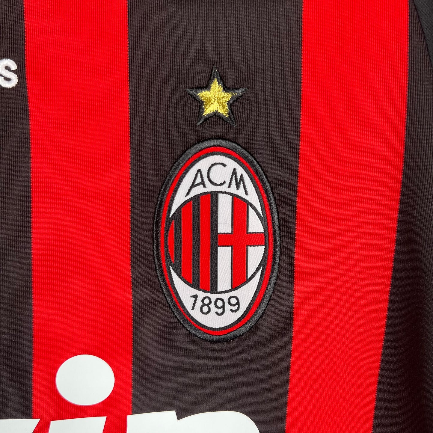 Retro long sleeve AC Milan 08/09 Home
