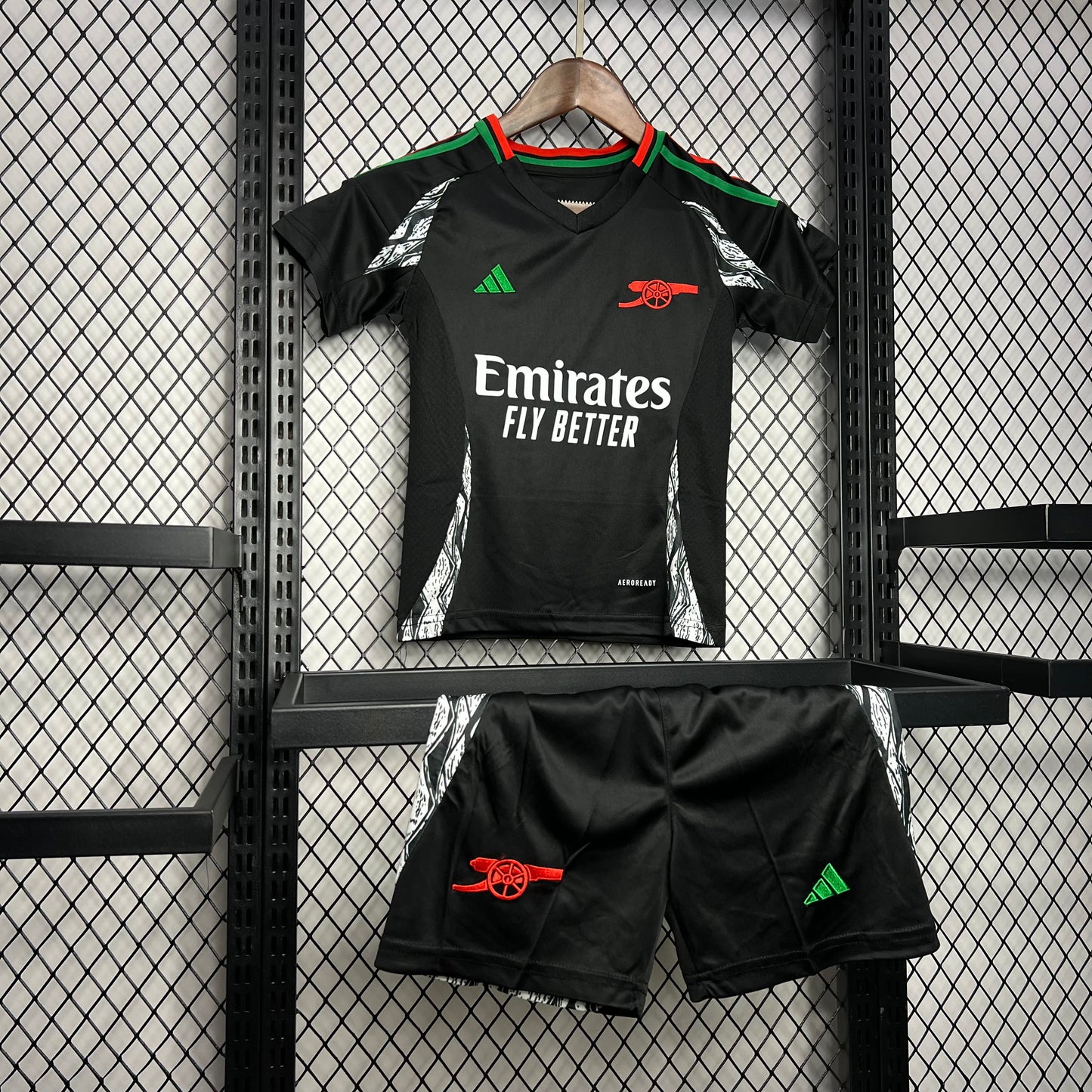 Arsenal 2024/25 Away Kids Kit