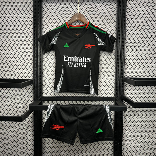 Arsenal 2024/25 Away Kids Kit