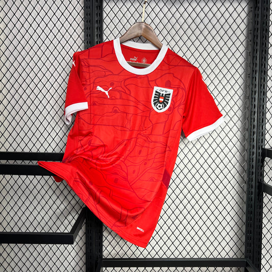 Austria 2024/25 Euro Home Jersey