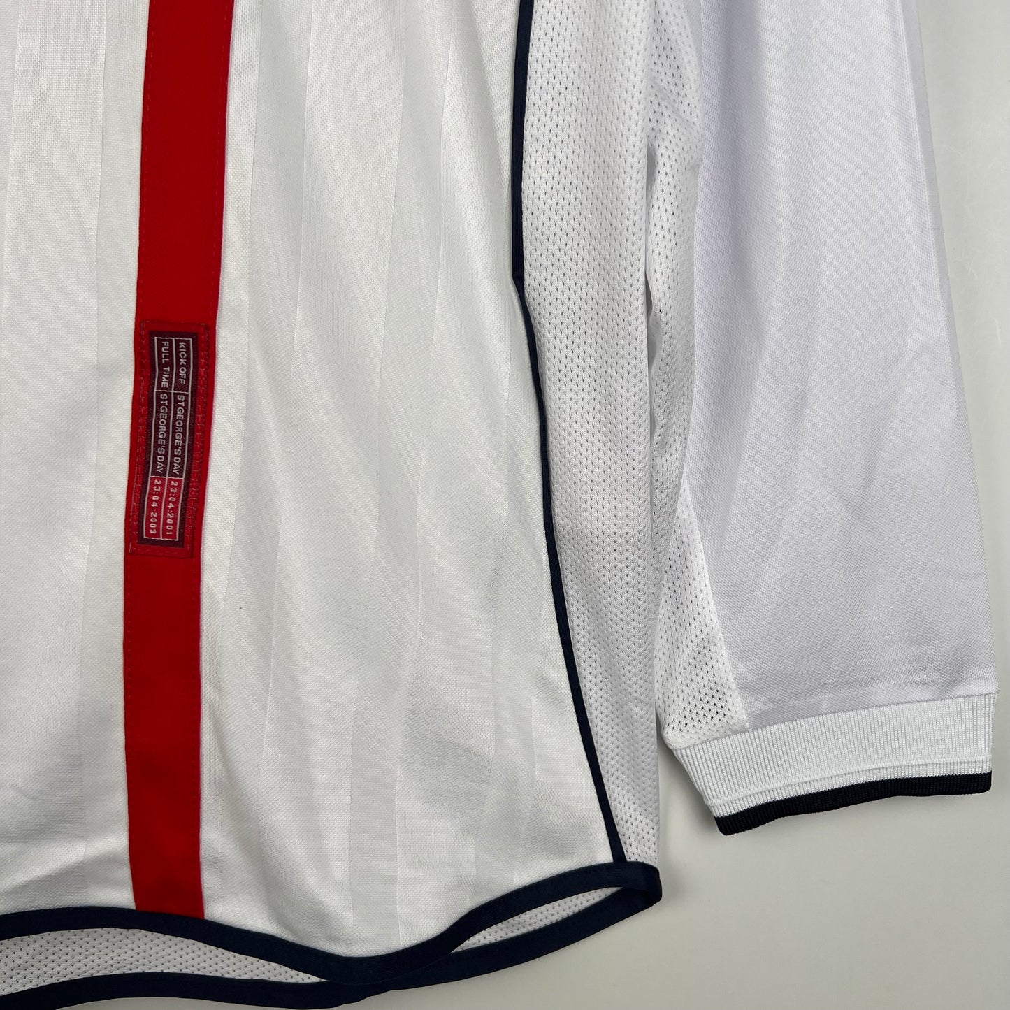 Retro long sleeve England 2002 Home