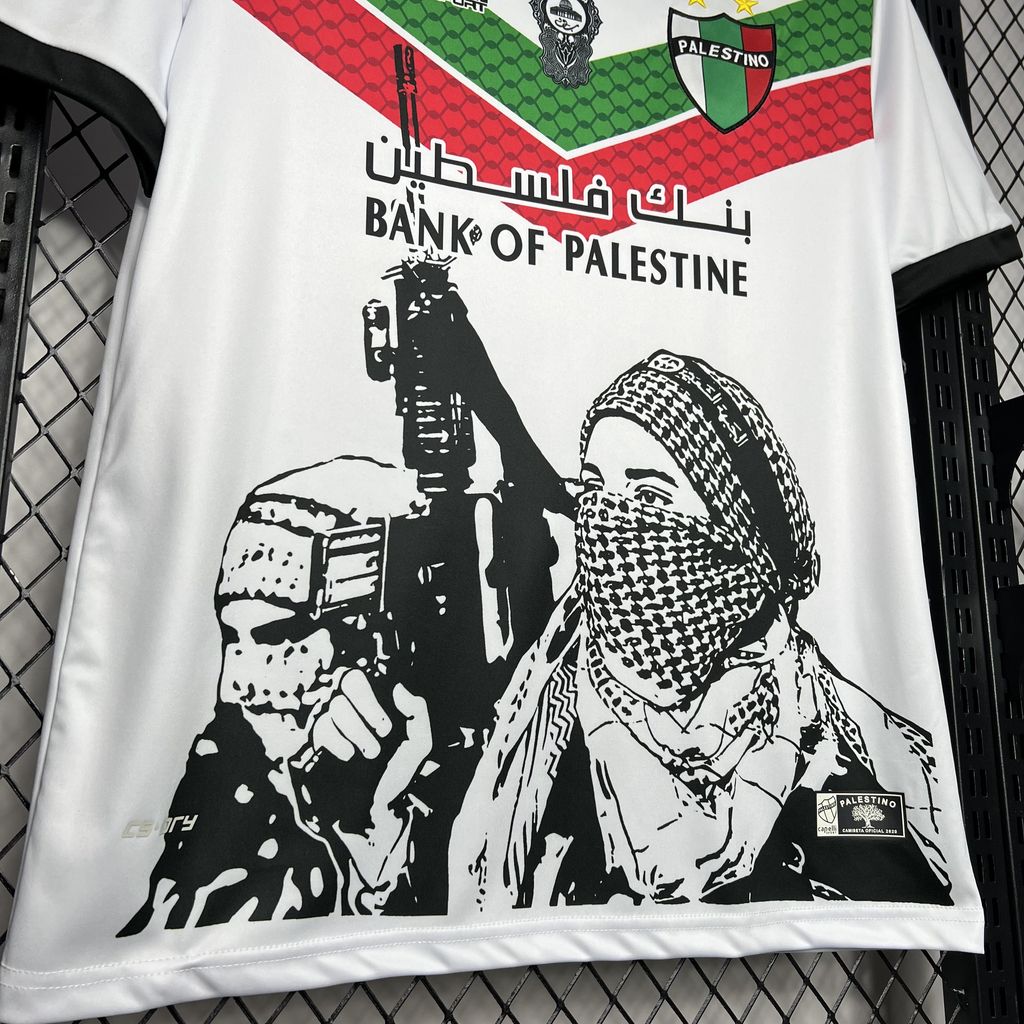 Palestino 2024/25 Special Edition White Graffiti