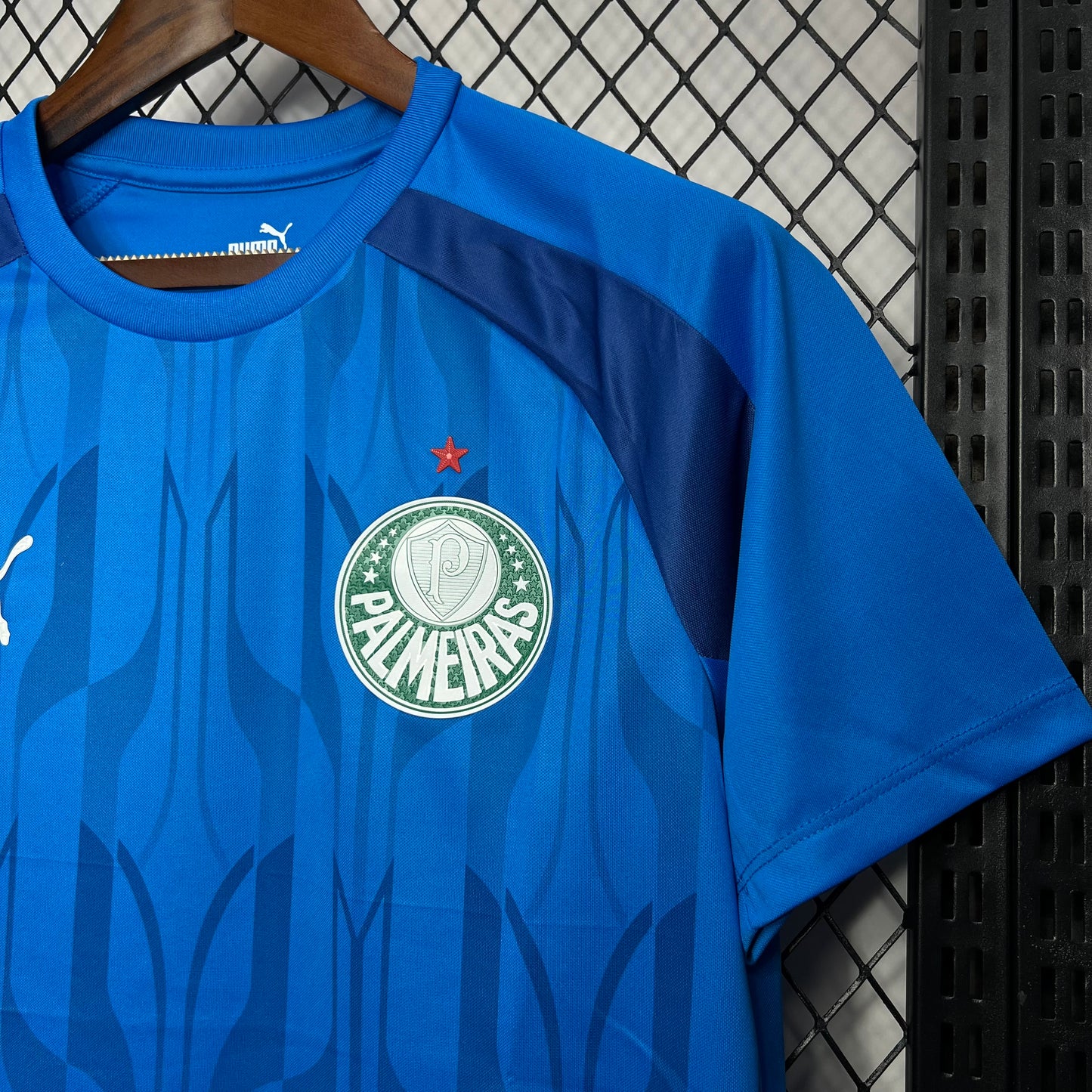 Palmeiras 2024/25 Blue Pre-Match Training Jersey