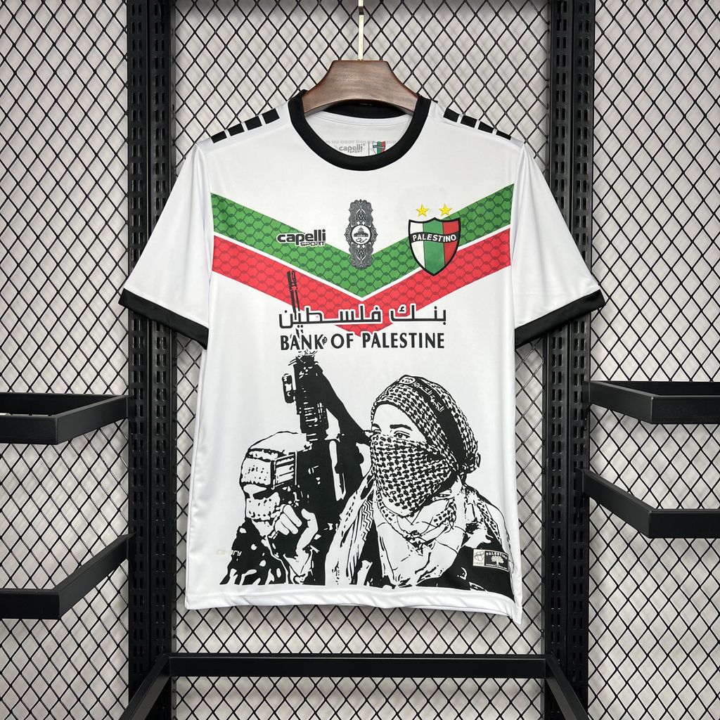 Palestino 2024/25 Special Edition White Graffiti