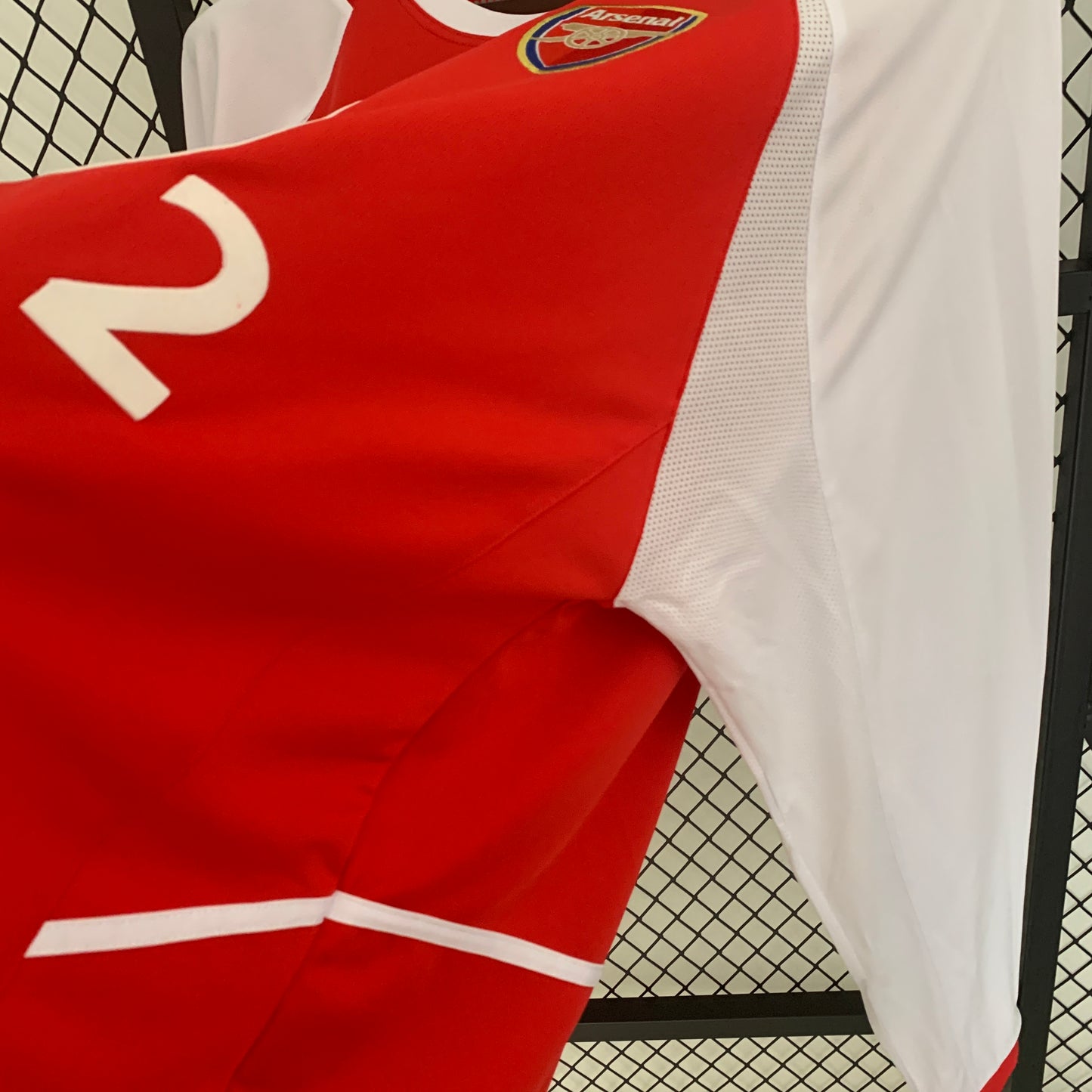 Retro long sleeve Arsenal 02/04 Home