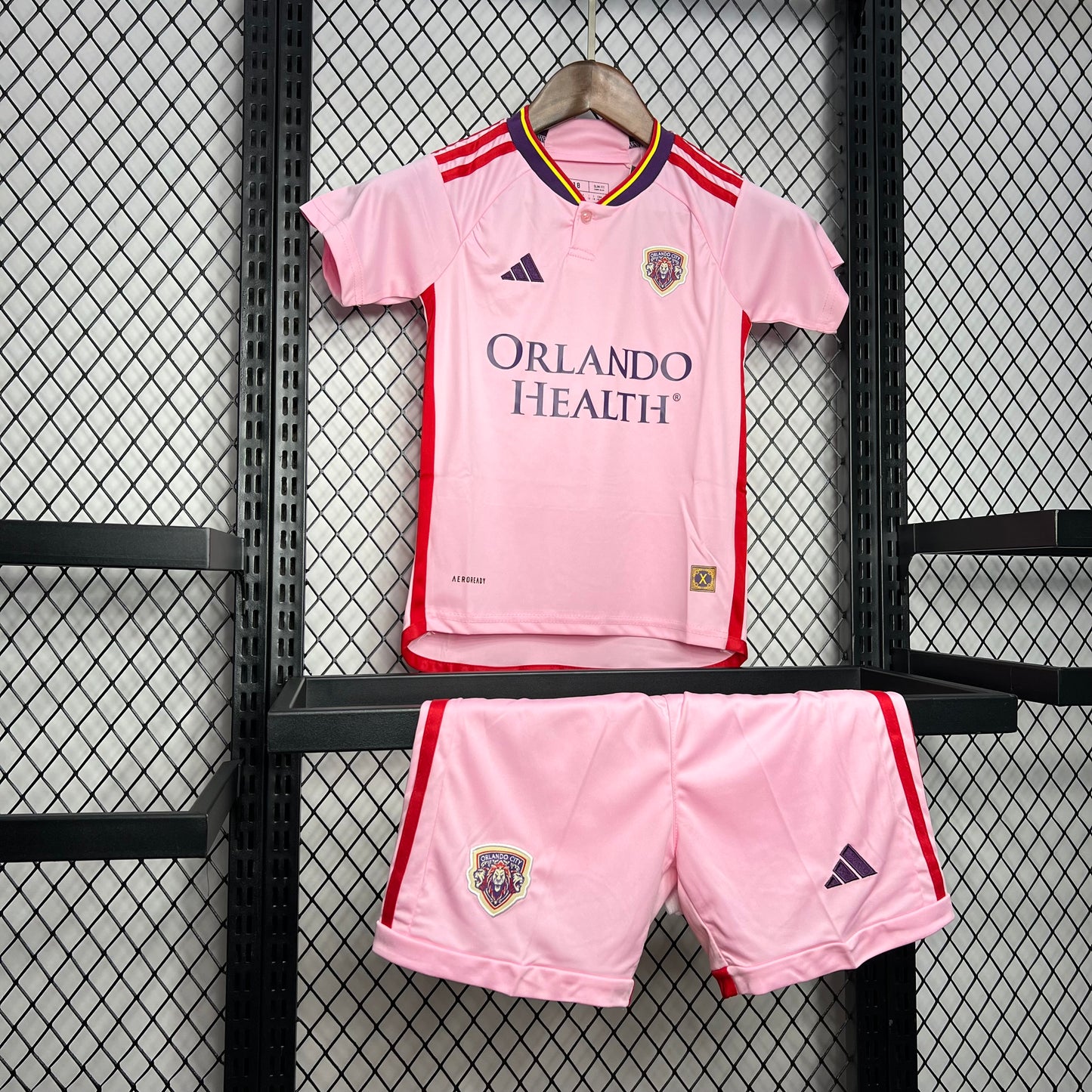 Orlando City 2024/25 Away Kids Kit
