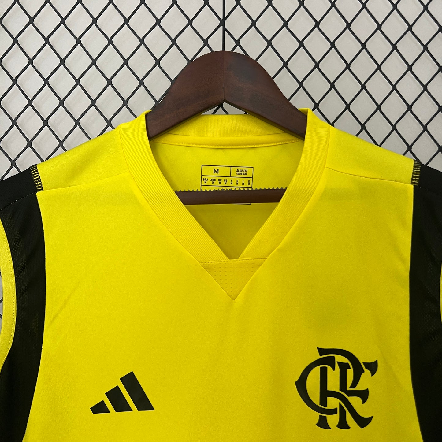 24/25 Vest Flamengo Training Wear Yellow