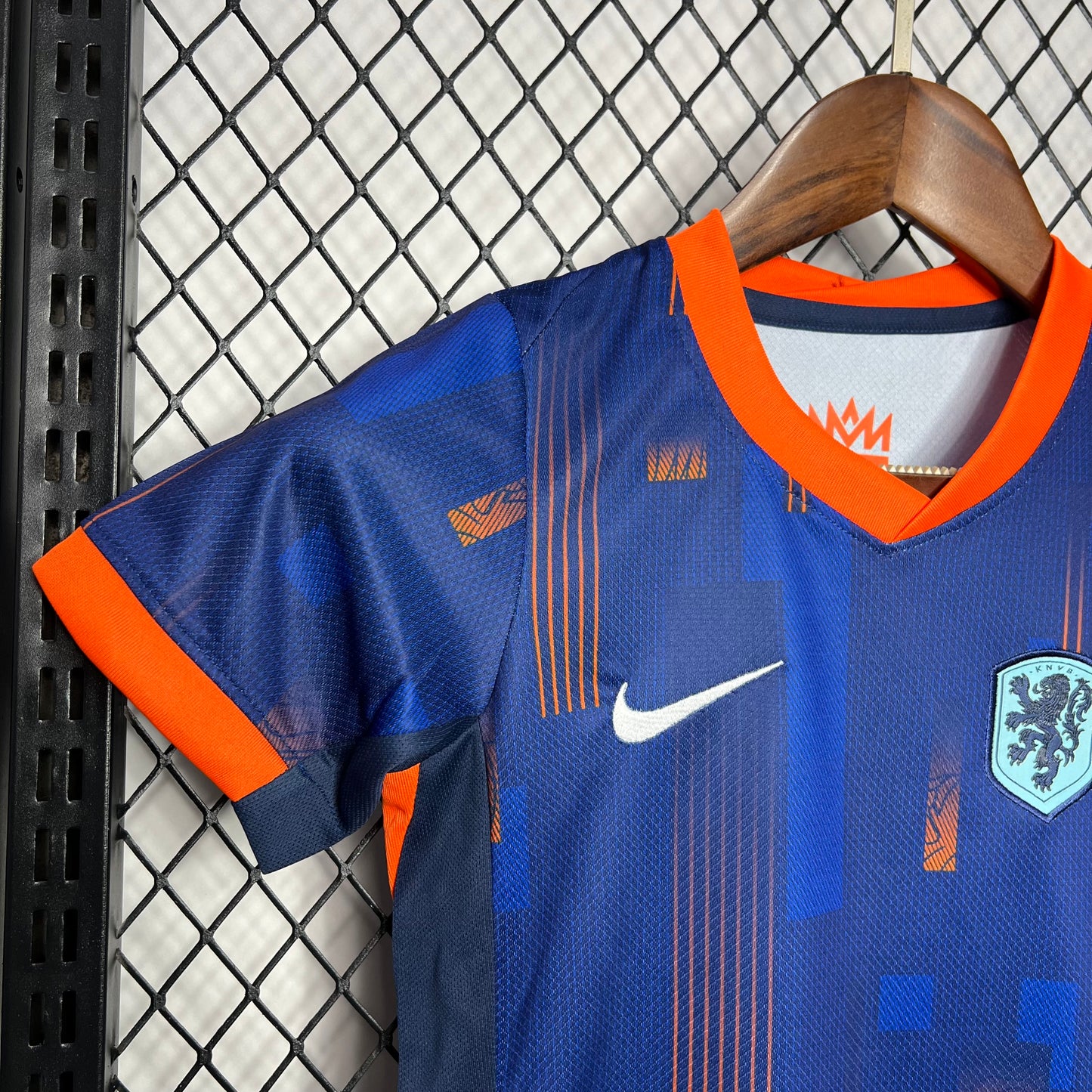 Netherlands 2024/25 Euro Away Kids Kit