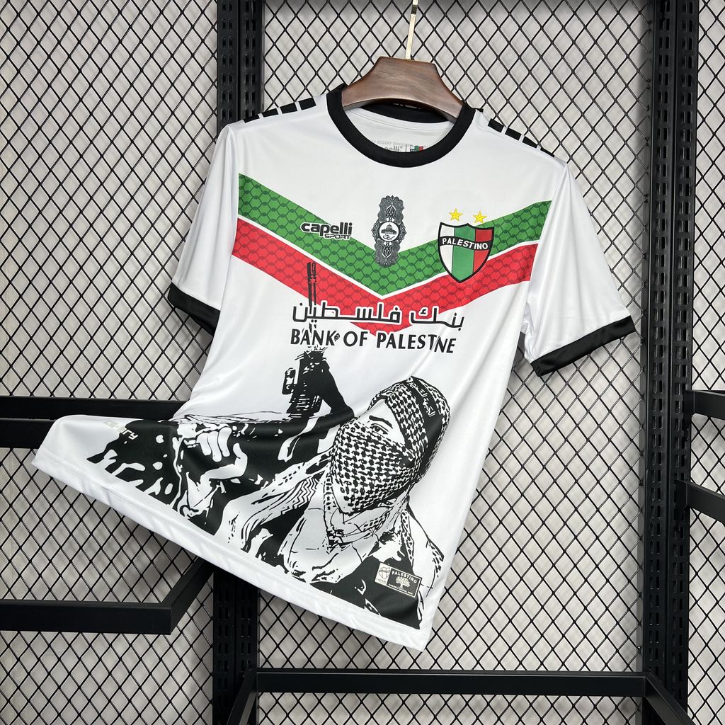 Palestino 2024/25 Special Edition White Graffiti