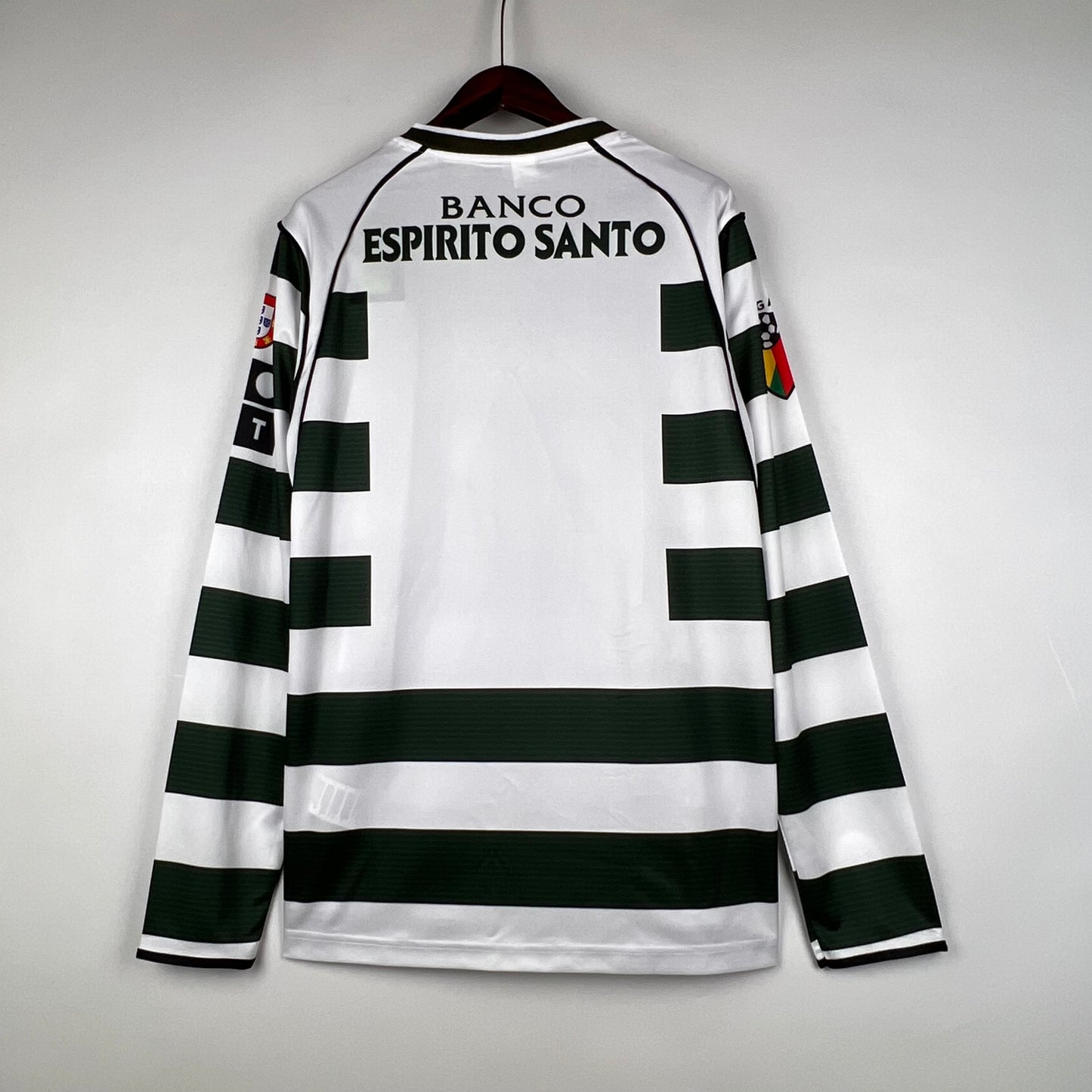 Retro Long Sleeve Sporting Lisbon 01/03 Home