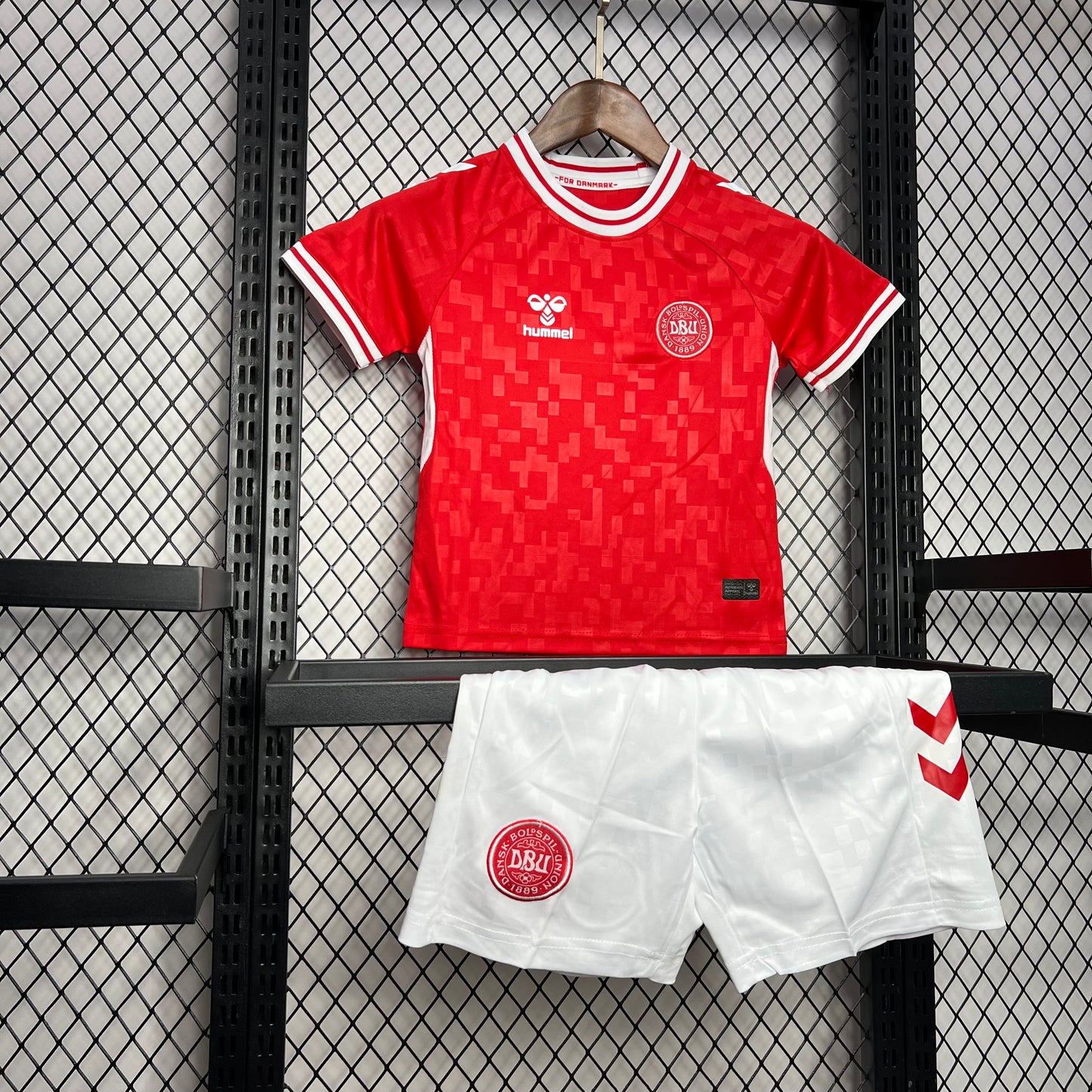 Denmark 2024/25 Euro Home Kids Kit