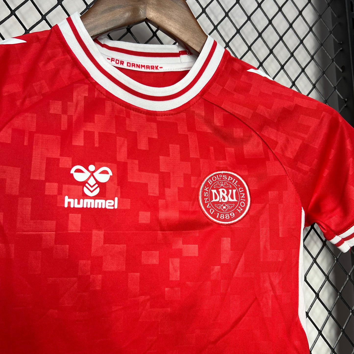 Denmark 2024/25 Euro Home Kids Kit
