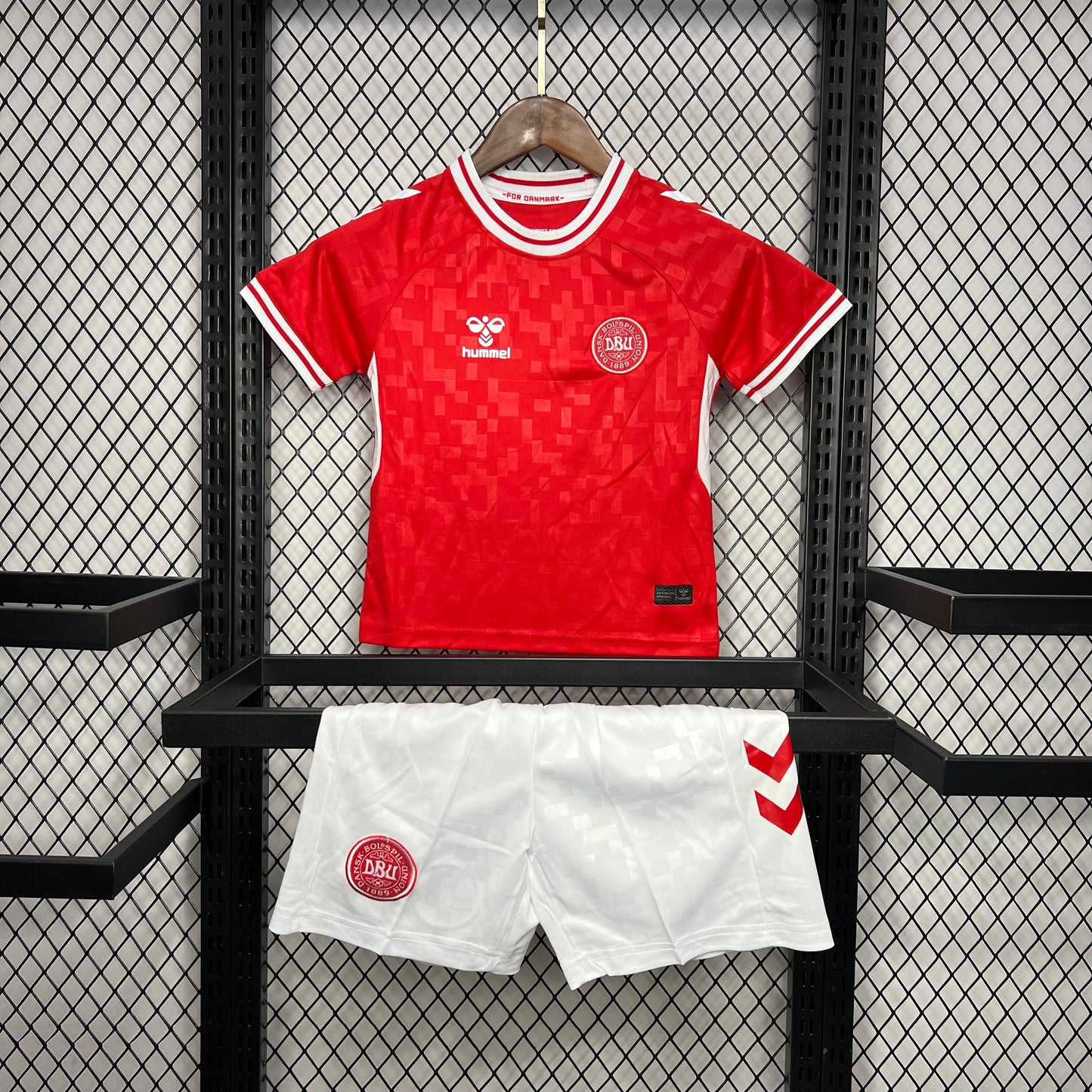 Denmark 2024/25 Euro Home Kids Kit