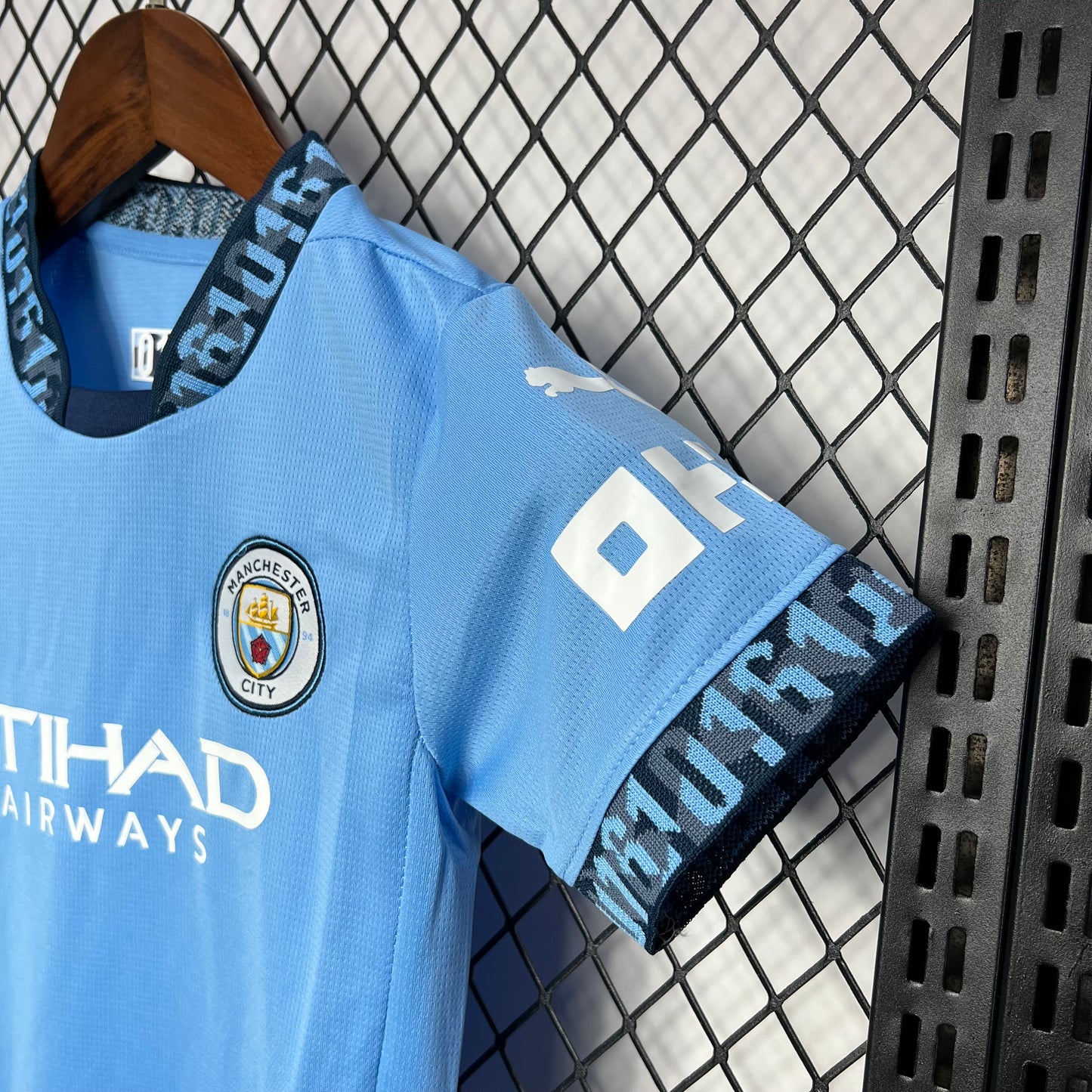 Manchester City 2024/25 Home Kids Kit