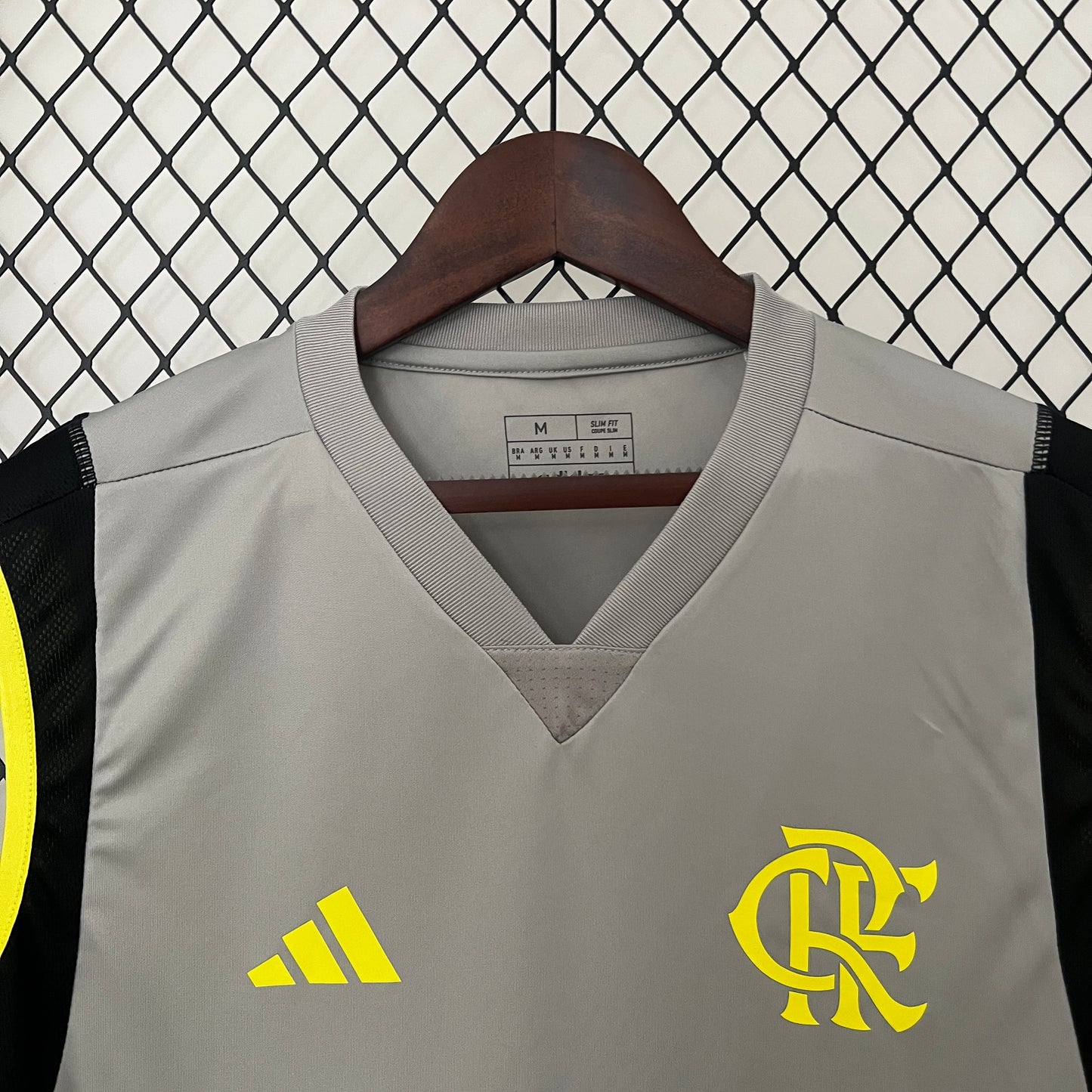 24/25 Vest Flamengo Training Wear Gray
