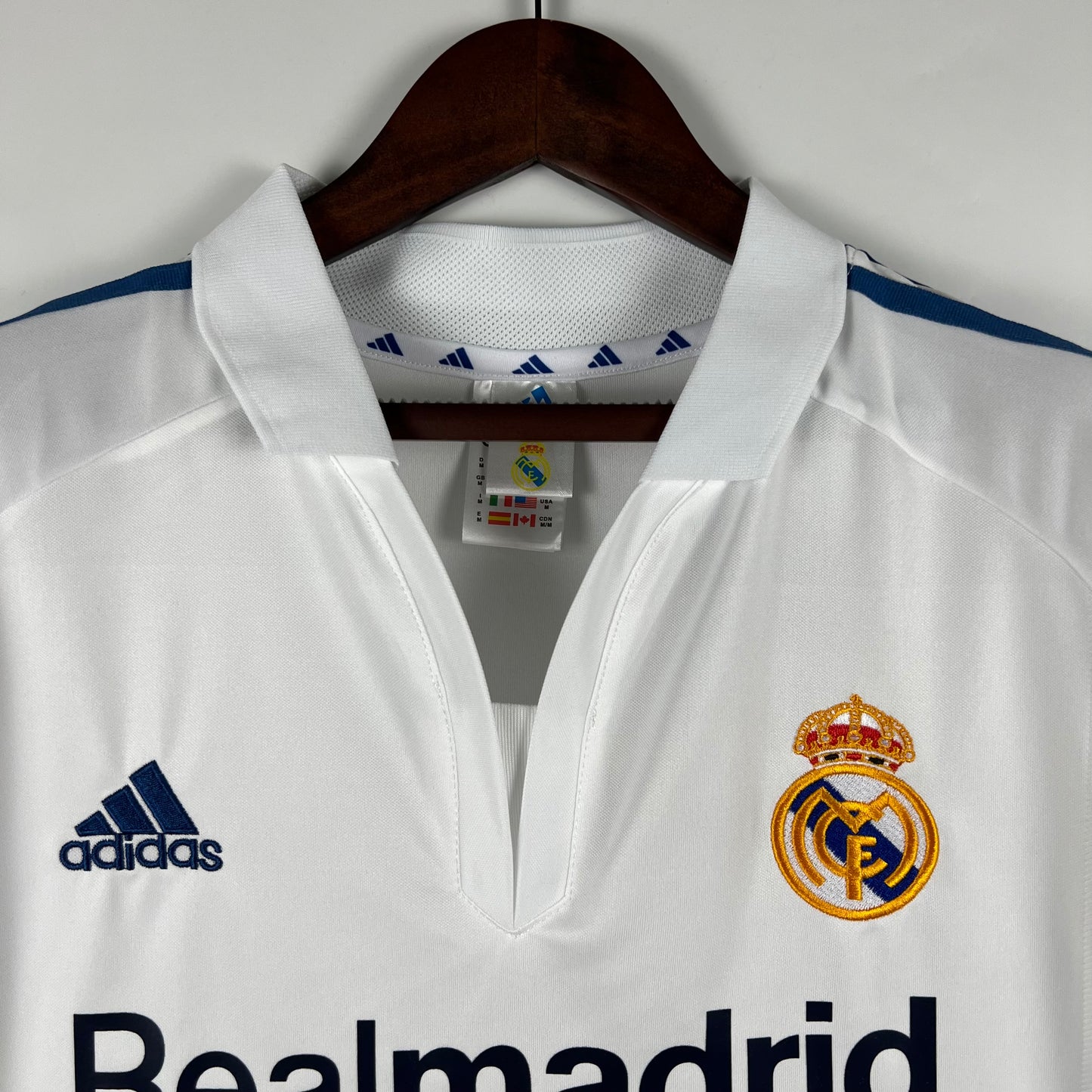 Retro Real Madrid 01/02 Home