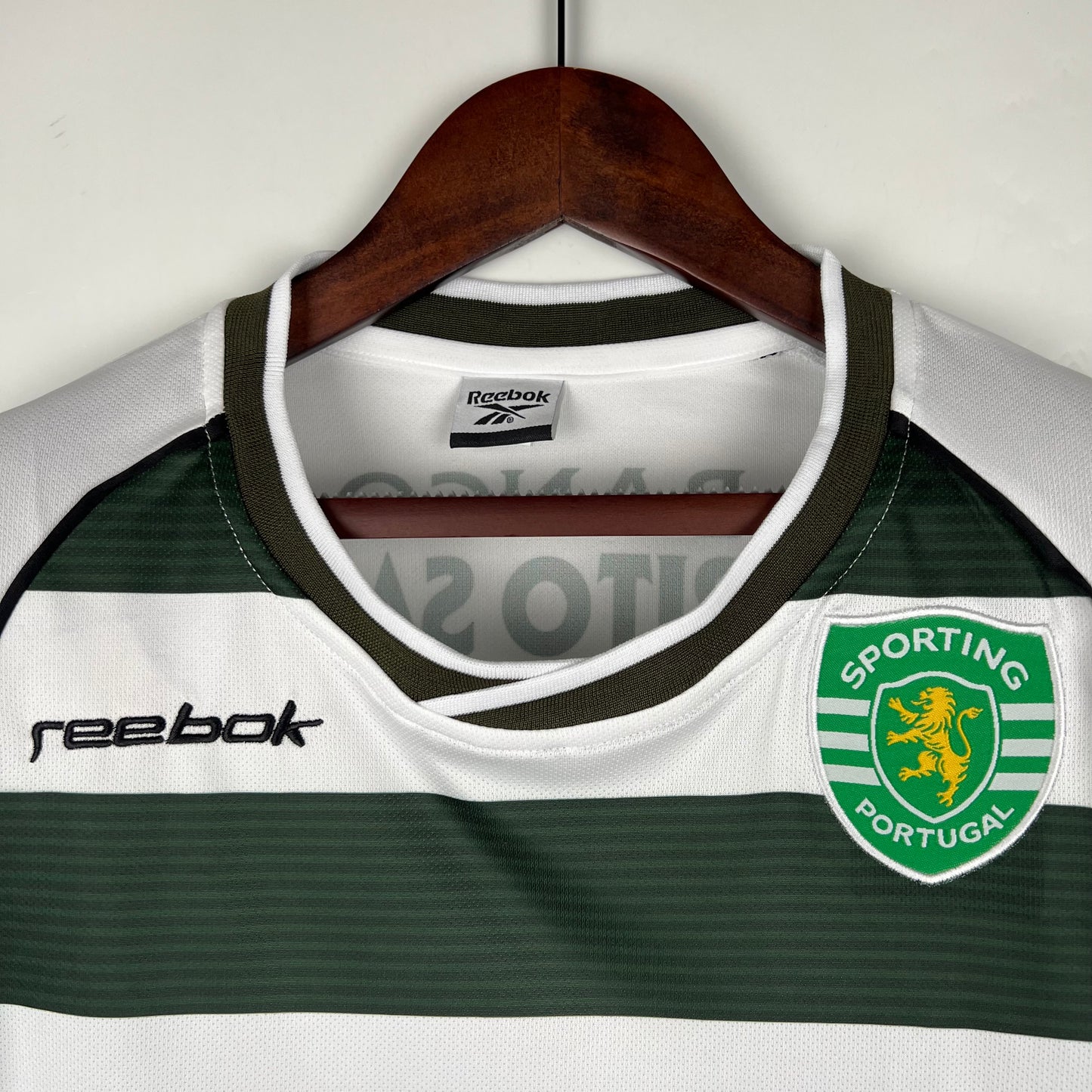Retro Long Sleeve Sporting Lisbon 01/03 Home