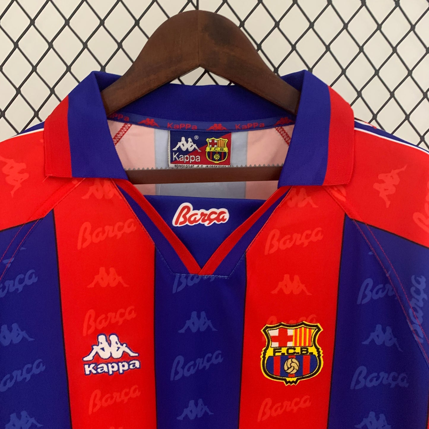 Retro long sleeve Barcelona 96/97 home