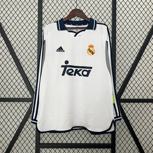 Retro long sleeve Real Madrid 00/01 Home