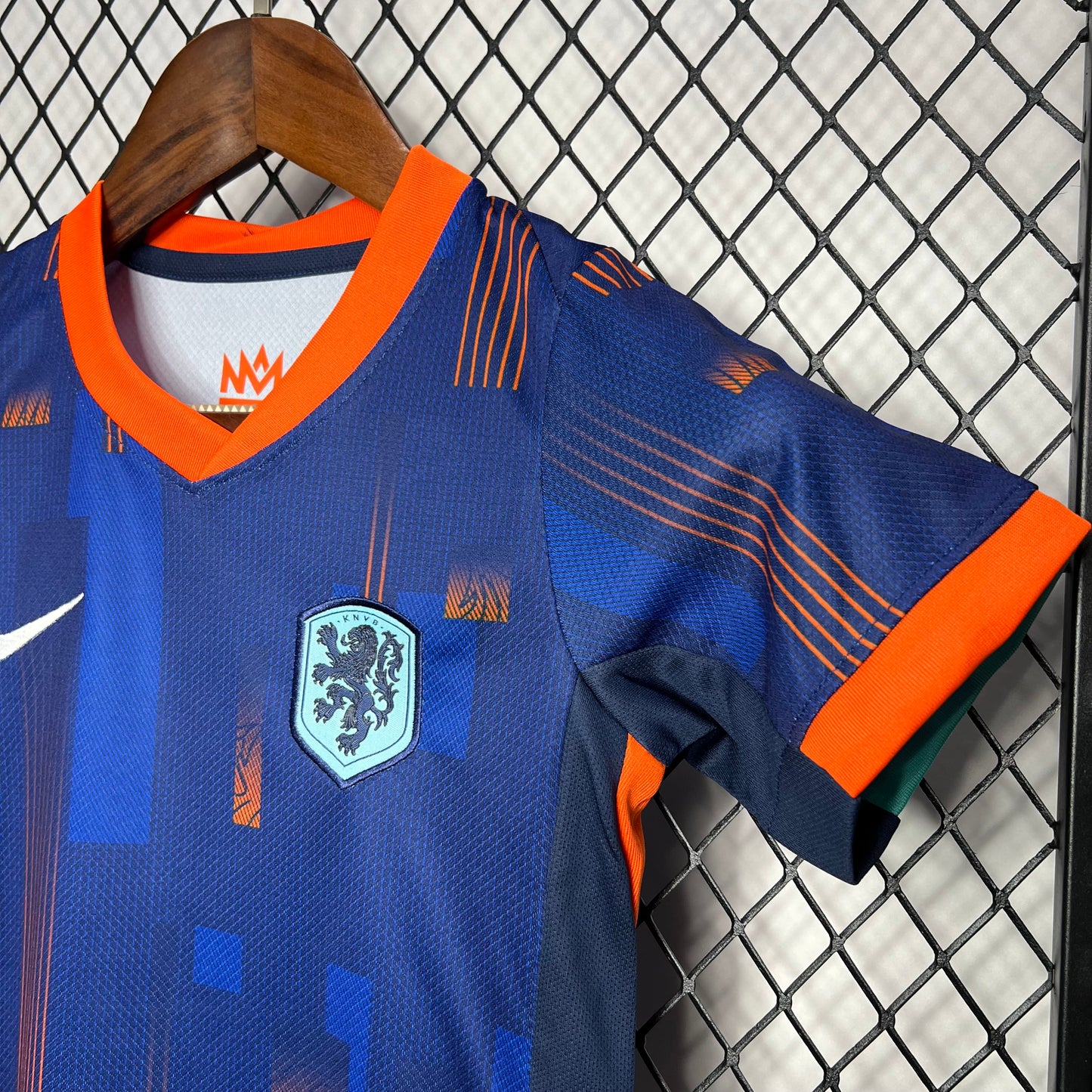 Netherlands 2024/25 Euro Away Kids Kit